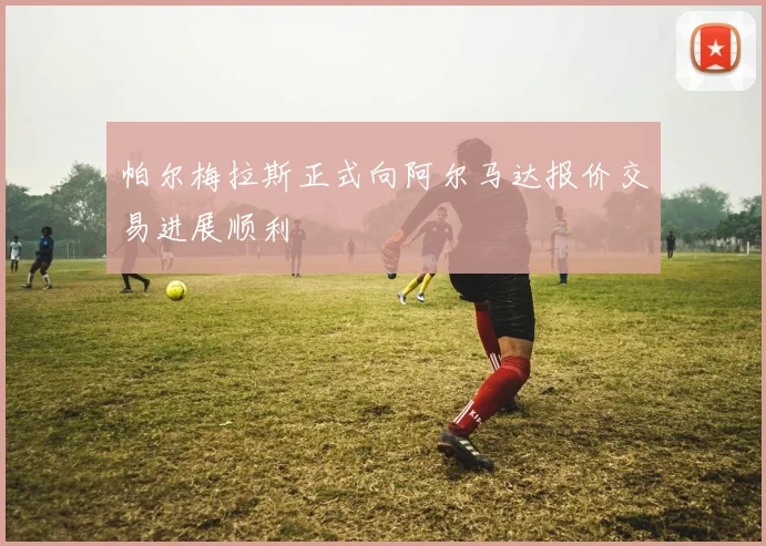 帕尔梅拉斯正式向阿尔马达报价交易进展顺利